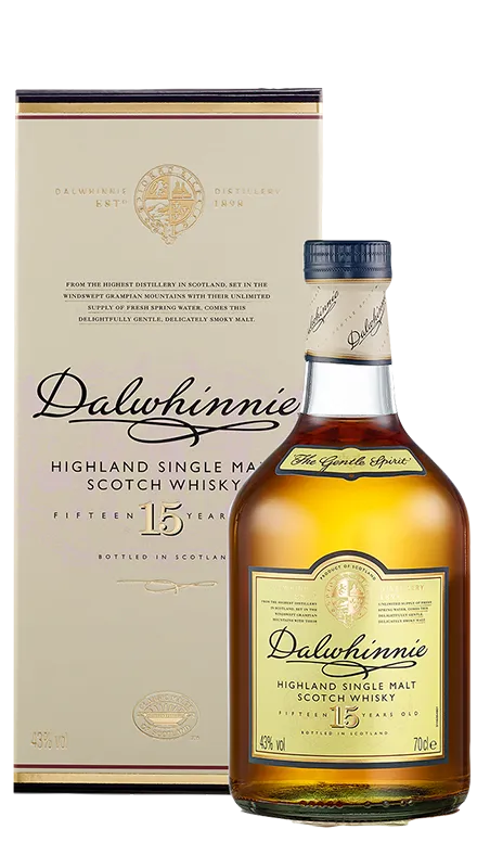Dalwhinnie 15 Ani Single Malt Whisky 0.7L